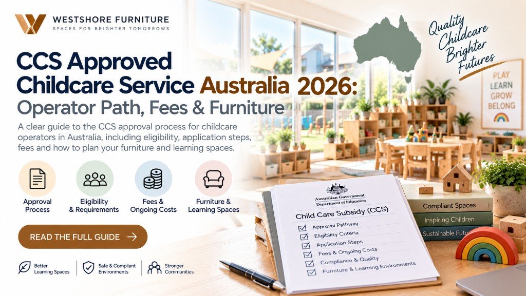 CCS approved childcare service Australia 2026 operator path fees and furniture