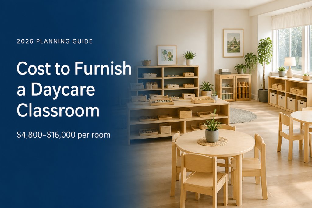 cost to furnish a daycare classroom 2026 furniture list and budget guide